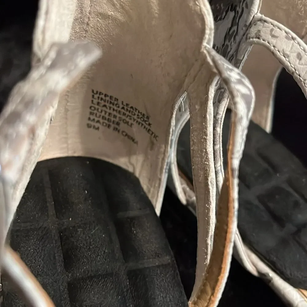 Banana Republic Elegant Snakeskin Sandals